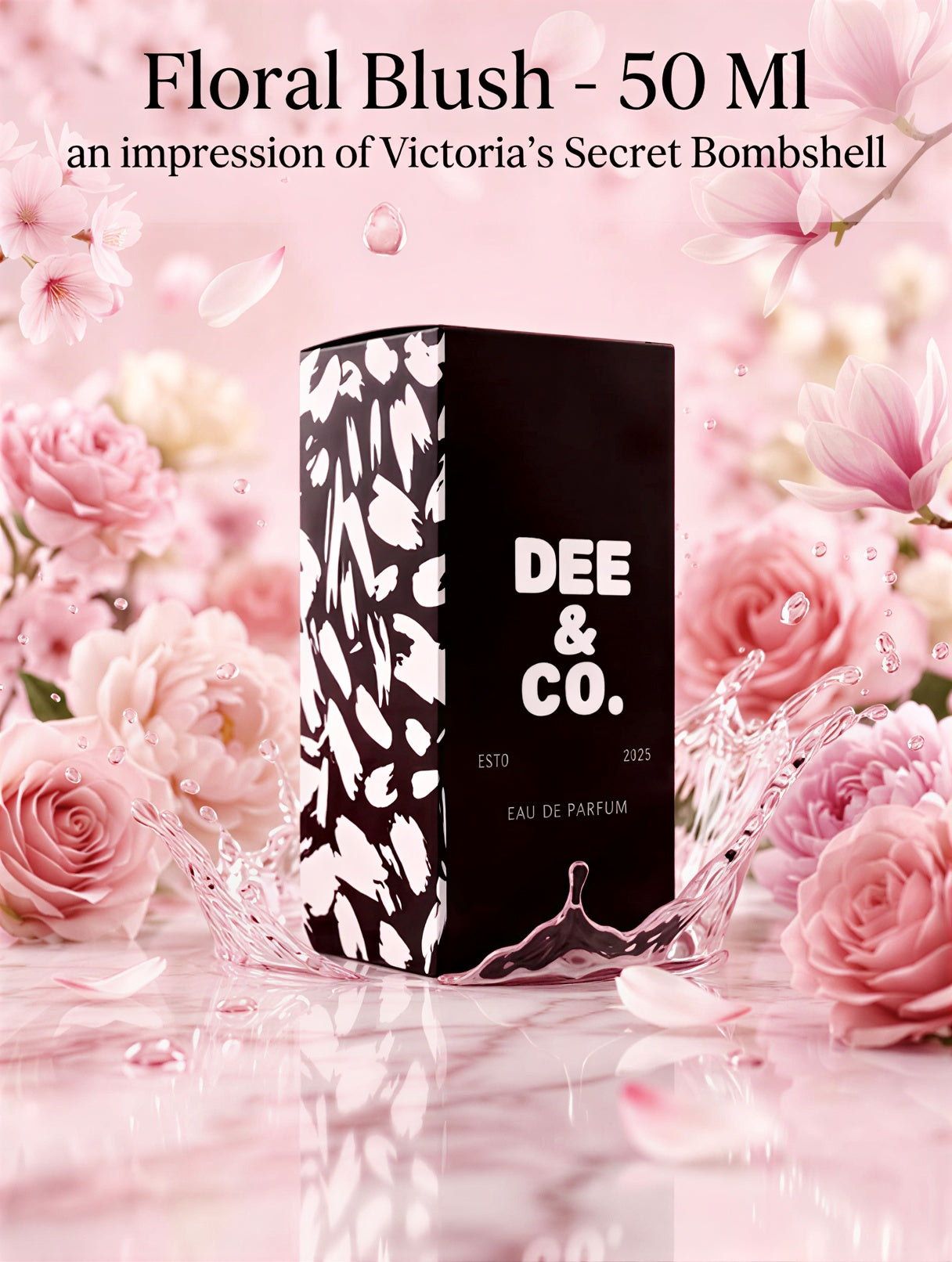 Floral Blush Eau De Parfum 50ml – Long Lasting Women Perfume in Pakistan | Dee & Co