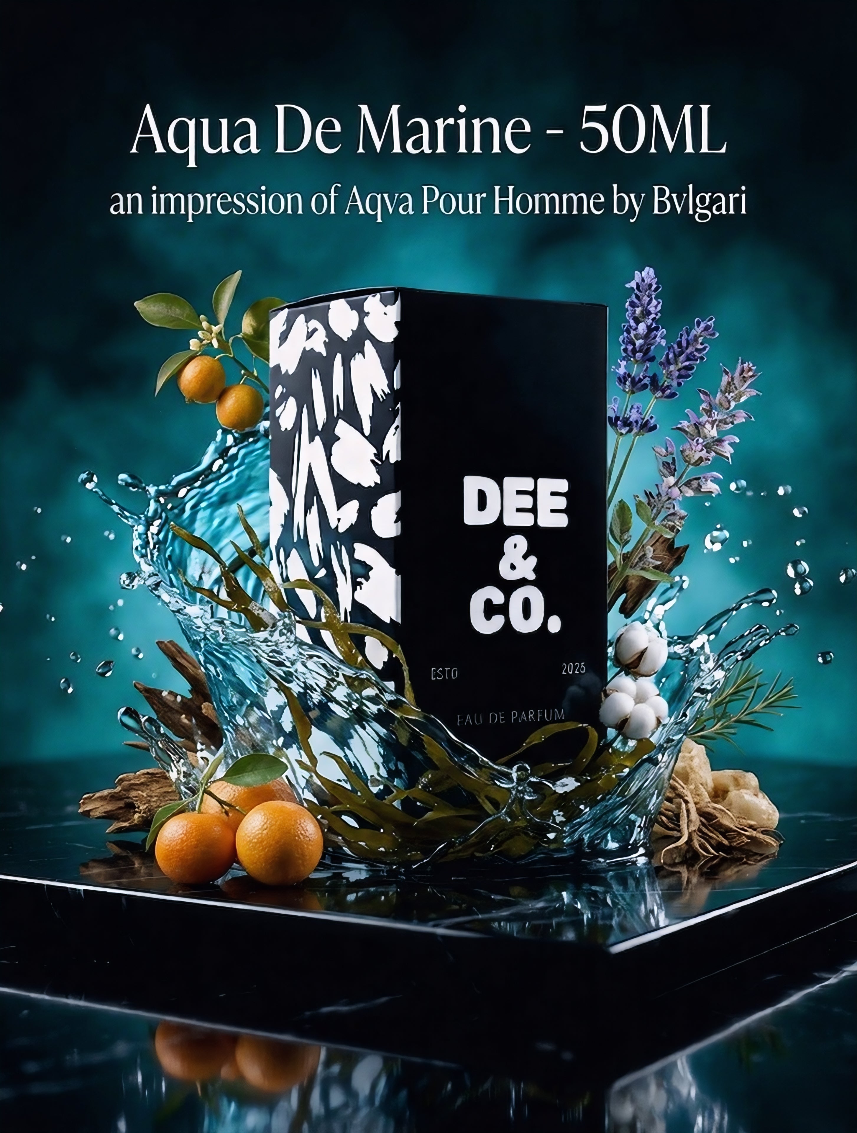 Aqua De Marine Eau De Parfum 50ml – Long Lasting Fresh Aquatic Perfume for Men in Pakistan | Dee & Co