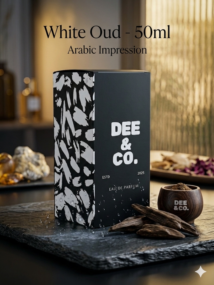 White Oud Eau De Parfum 50ml – Long Lasting Arabic Perfume in Pakistan | Dee & Co